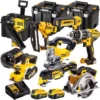 Dewalt DCK665P3T12 8 Piece Power Tool Kit