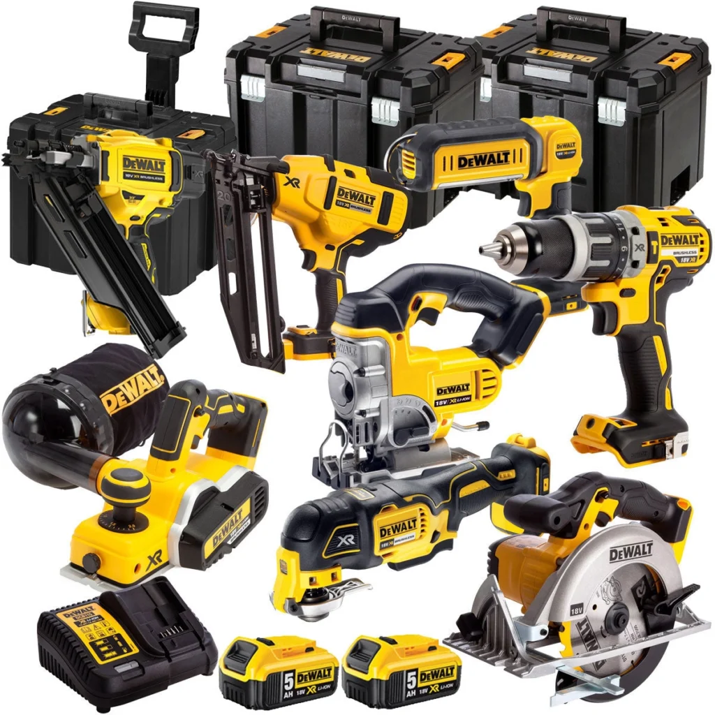 Dewalt DCK665P3T12 8 Piece Power Tool Kit