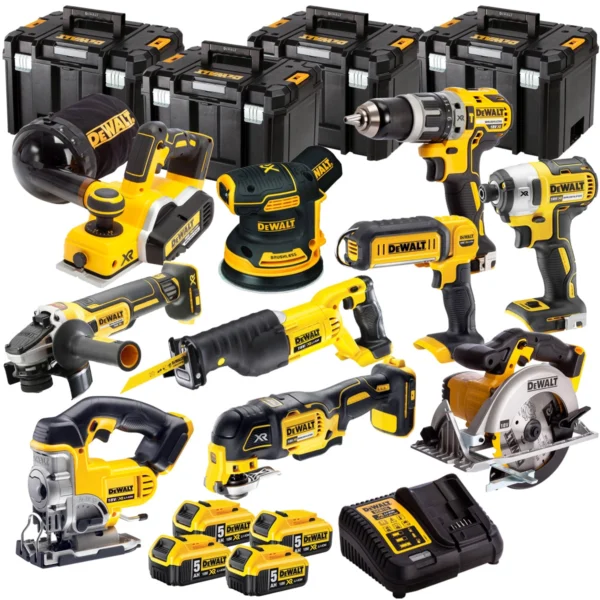 Dewalt DCK665P3T13 10 Piece Power Tool Kit