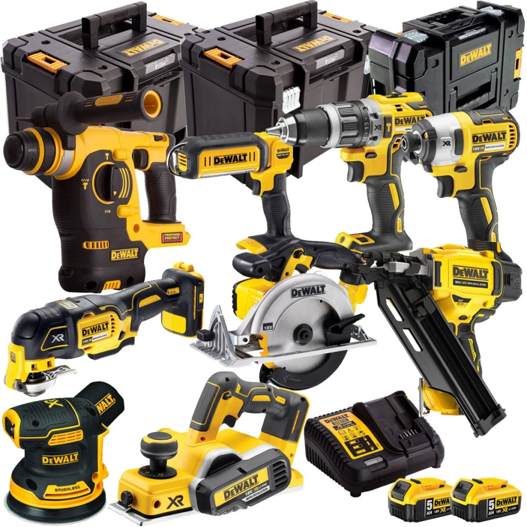 Dewalt T4TKIT-879 9 Piece Power Tool Kit