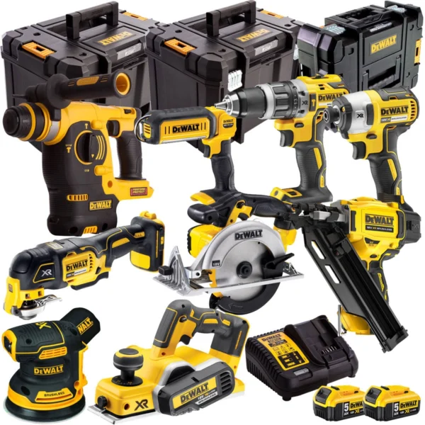 Dewalt T4TKIT-879 9 Piece Power Tool Kit