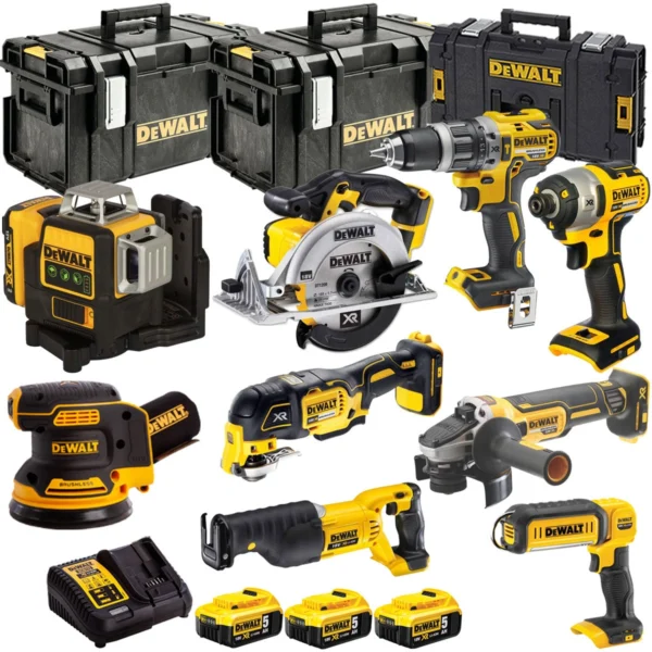Dewalt T4TKIT-12842 9-Piece Power Tool Kit