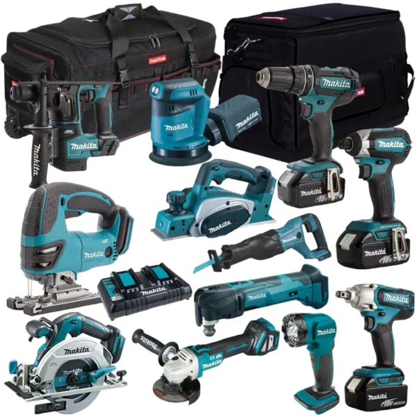 Makita T4TKIT-1238 12 Piece Cordless Kit