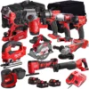 Milwaukee T4TKIT-13503 12-Piece Cordless Kit