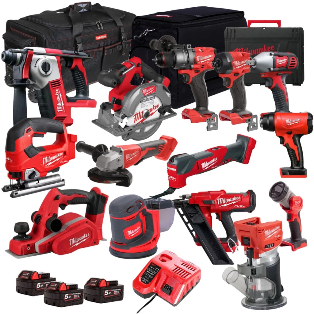 Milwaukee T4TM-50 14-Piece Power Tool Kit