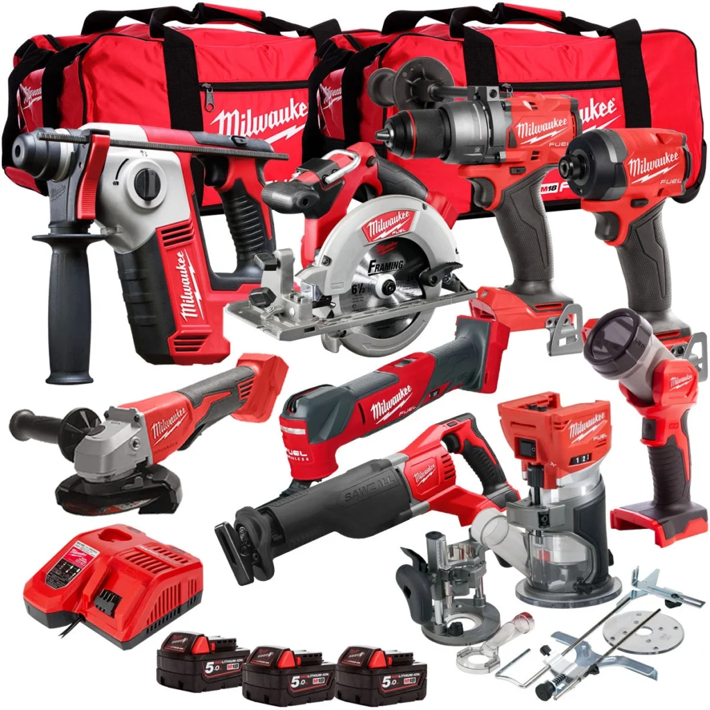 Milwaukee M18 9-Piece Combo Kit