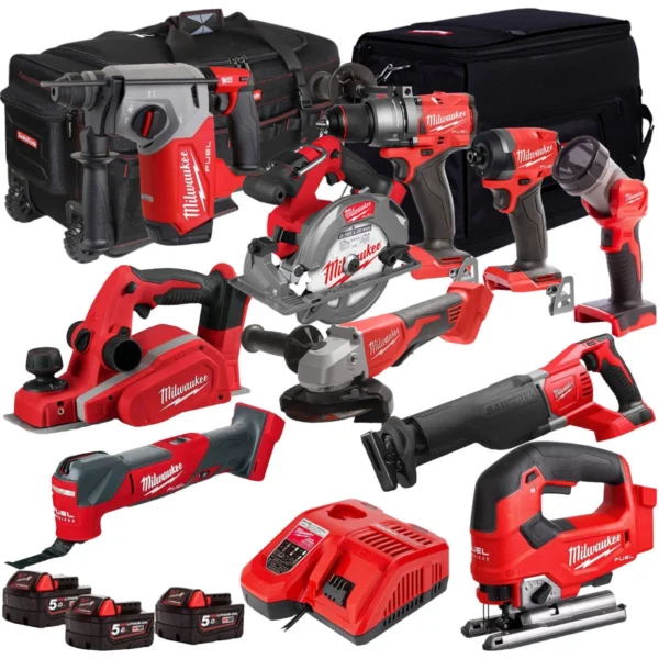 Milwaukee M18 10-Piece Combo Kit