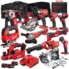 Milwaukee T4TM-10 12-Piece Cordless Tool Kit
