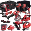Milwaukee T4TKIT-515 11 Piece Cordless Tool Kit