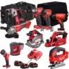 Milwaukee T4TKIT-507 10-Piece Cordless Tool Kit