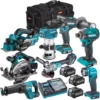 Makita T4TKIT-16047 8-Piece Power Tool Kit