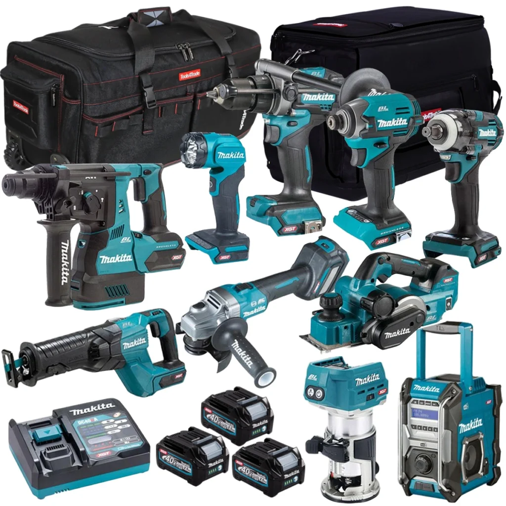 Makita T4TKIT-16056 10 Piece Brushless Power Tool Kit