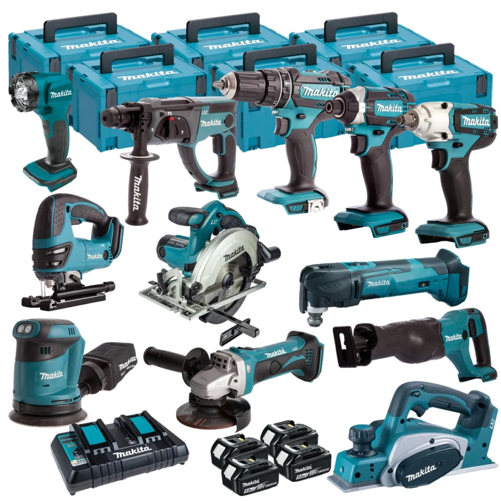 Makita T4TKIT-16459 18V 12-Piece Power Tool Kit