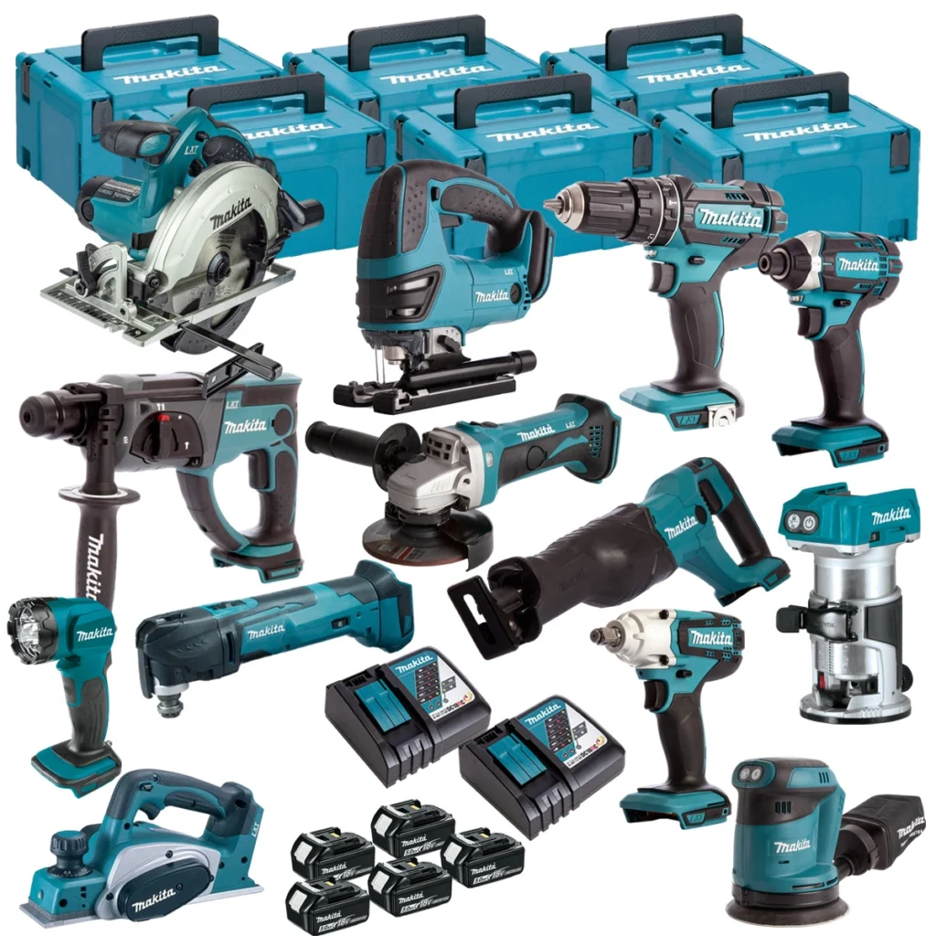 Makita T4TKIT-16465 13-Piece Power Tool Kit