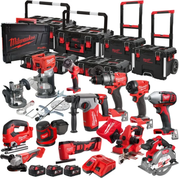 Milwaukee M18 12-Piece Combo Kit