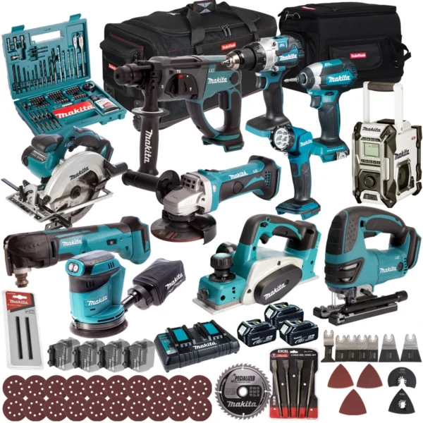 Makita T4TKIT-17224 11 Piece Combo Kit