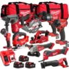 Milwaukee M18FPP6L3 10-Piece Tool Kit