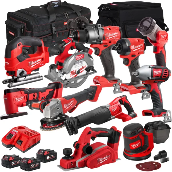 Milwaukee T4TKITM-78 11-Piece Power Tool Kit