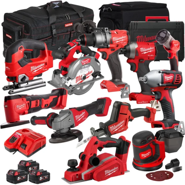 Milwaukee T4TKITM-79 11-Piece Power Tool Kit