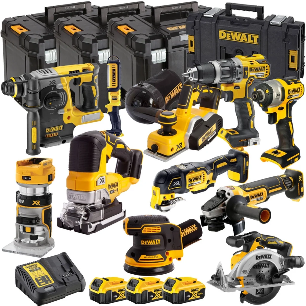 Dewalt DCKT4T11B3 18V Brushless 11-Piece Kit