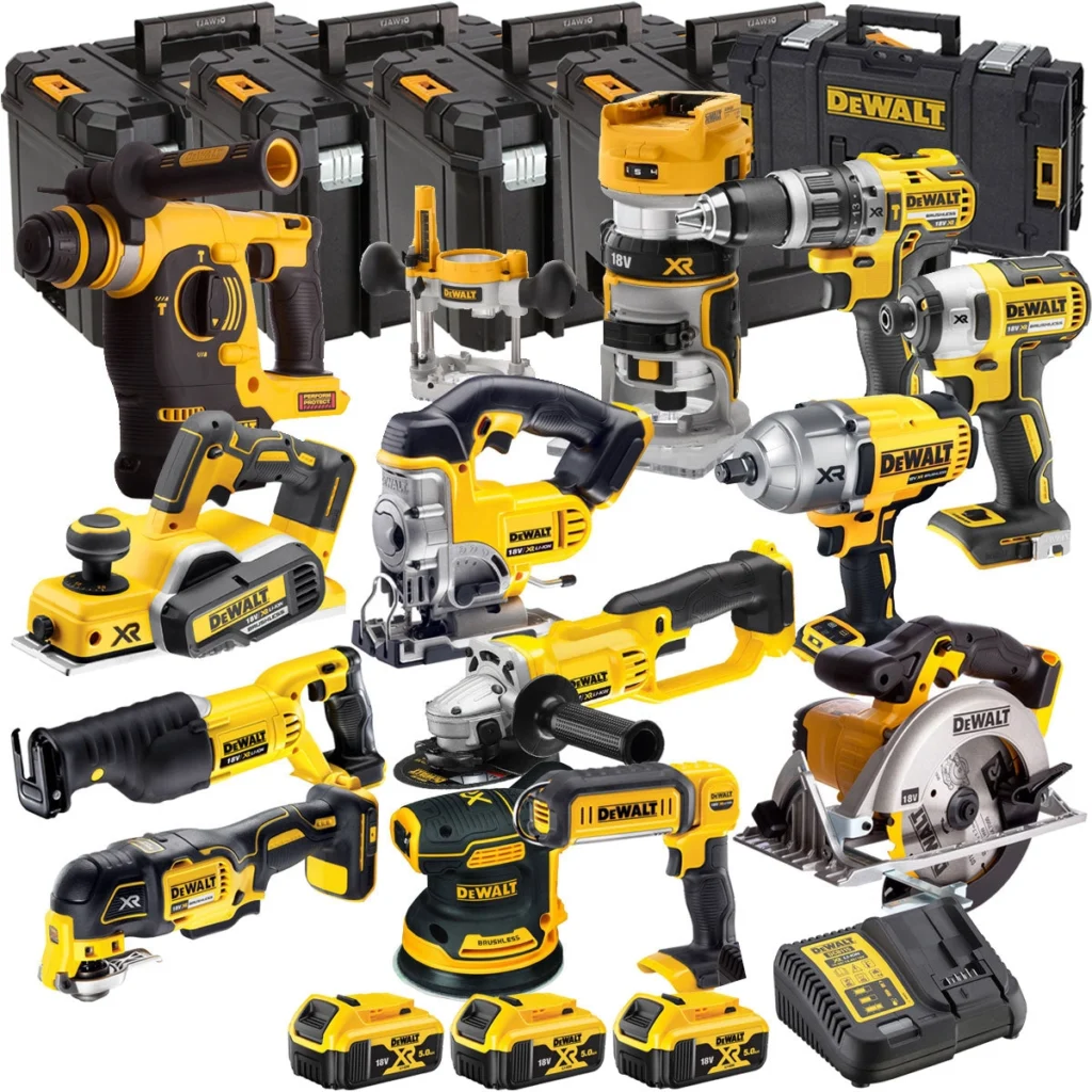 Dewalt DCKT4T13B4 13 Piece Cordless Tool Kit