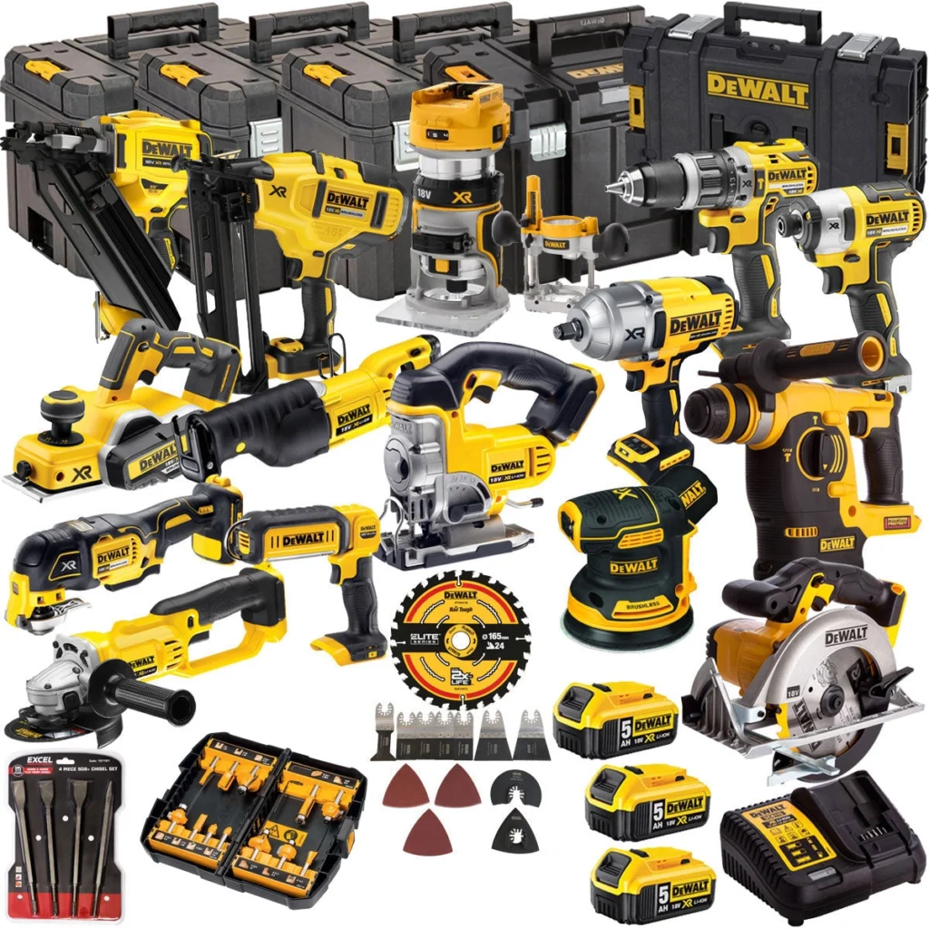 DeWalt DCKT4T15B4A 15-Piece Cordless Kit