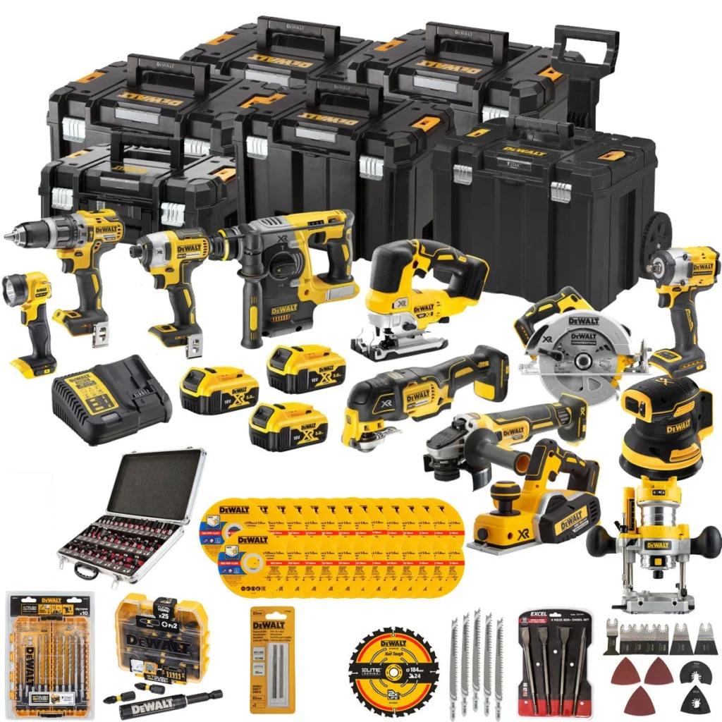 Dewalt DCK755P3T12A 12 Piece Brushless Power Tool Kit