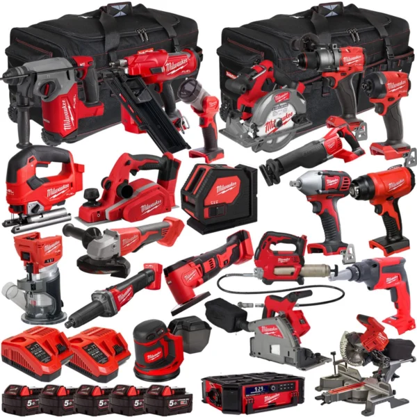 Milwaukee T4TKIT-32210 22 Piece Combo Kit