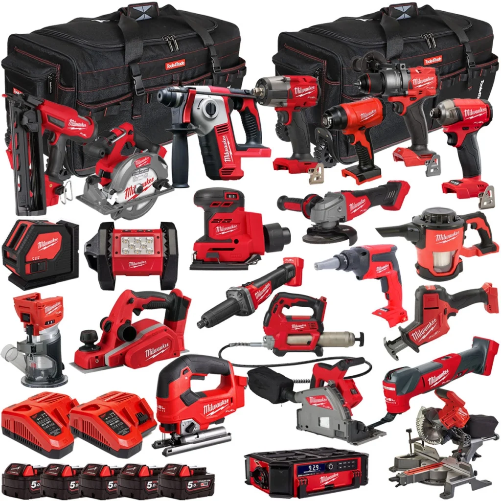 Milwaukee T4TKIT-32215 23-Piece Combo Kit