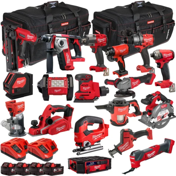 Milwaukee T4TKIT-32216 18-Piece Combo Kit