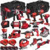 Milwaukee T4TKIT-32217 18 Piece Combo Kit
