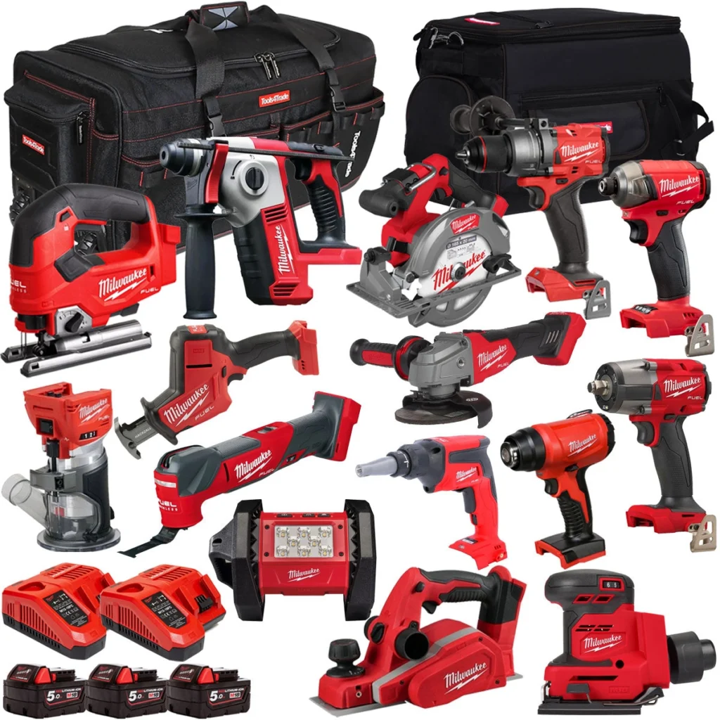 Milwaukee T4TKIT-32218 15 Piece Combo Kit