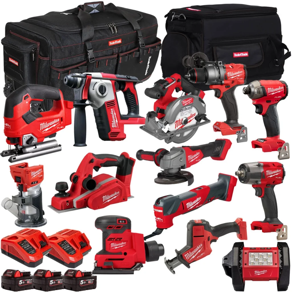 Milwaukee T4TKIT-32219 13 Piece Combo Kit