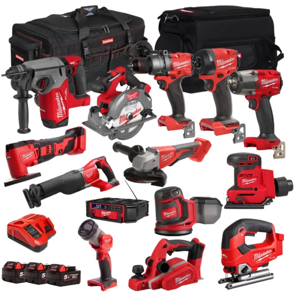Milwaukee T4TKIT-32221 14 Piece Combo Kit
