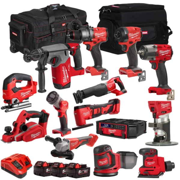 Milwaukee T4TKIT-32222 14 Piece Combo Kit