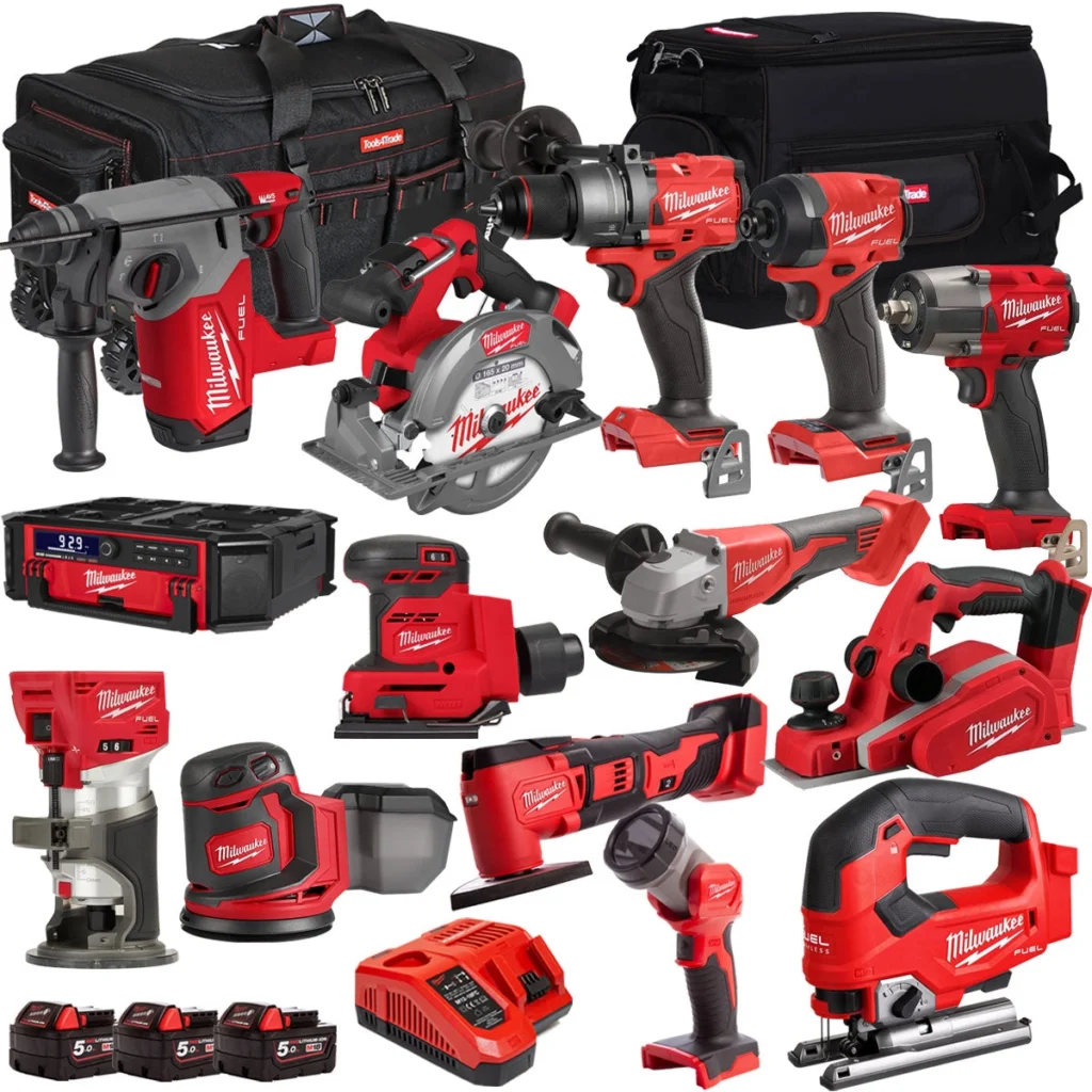 Milwaukee T4TKIT-32226 14 Piece Combo Kit