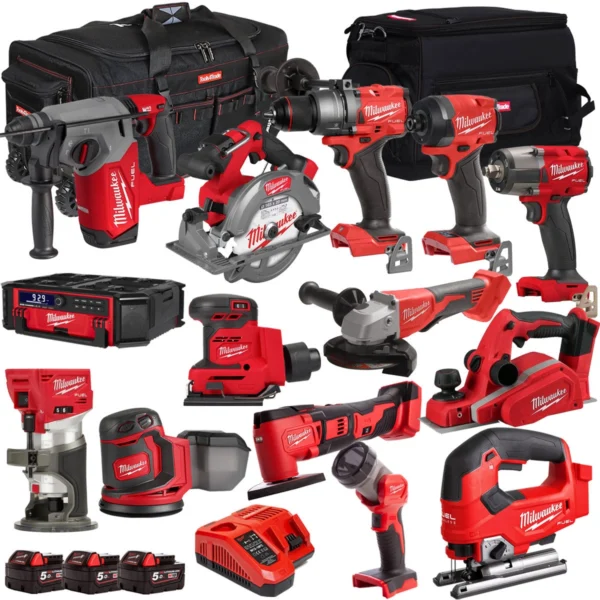 Milwaukee T4TKIT-32226 14 Piece Combo Kit