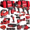 Milwaukee T4TKIT-32227 13 Piece Combo Kit