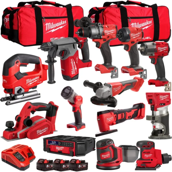 Milwaukee T4TKIT-32227 13 Piece Combo Kit