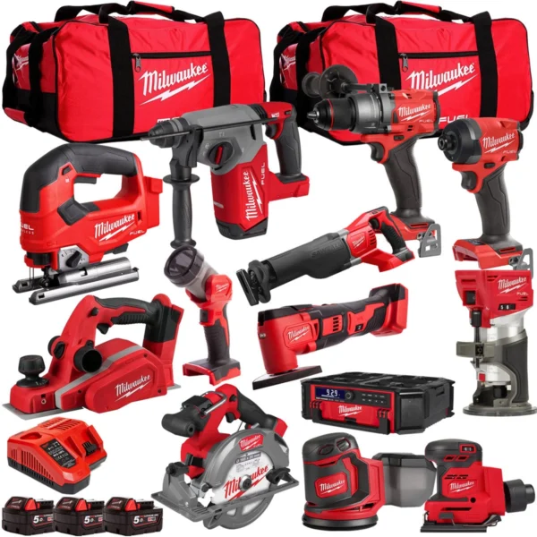 Milwaukee T4TKIT-32228 13 Piece Combo Kit