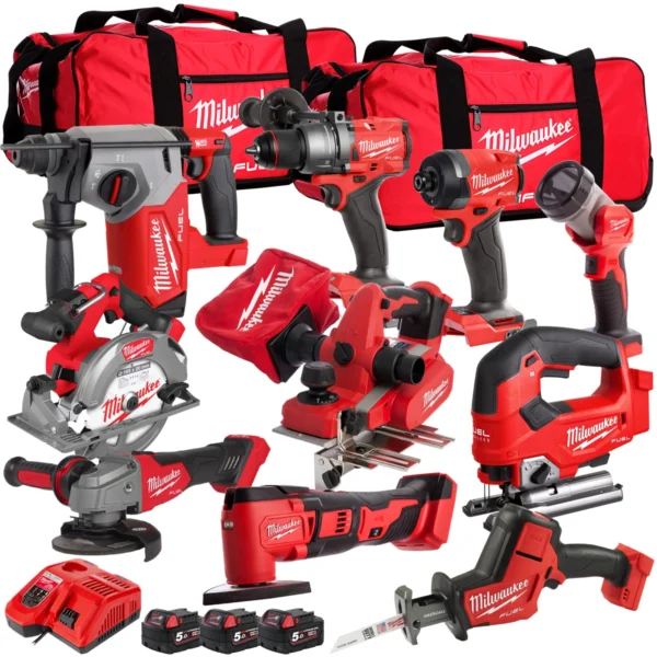 Milwaukee T4TKIT-32230 10 Piece Combo Kit