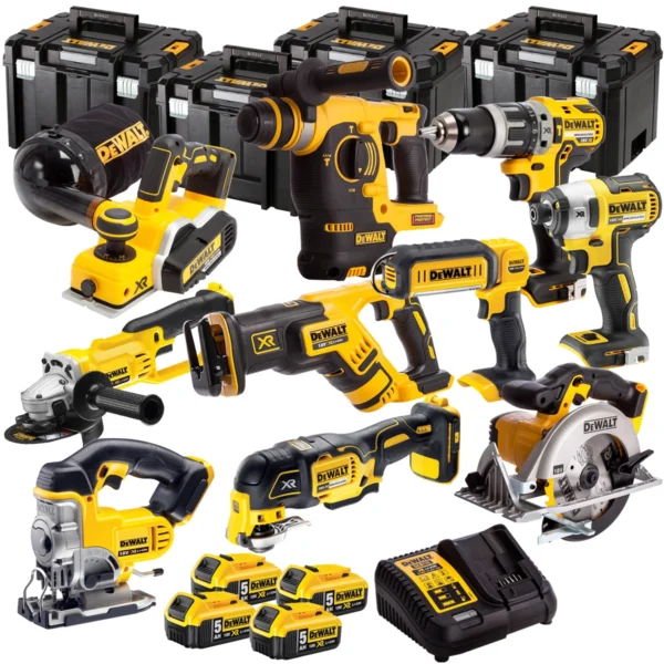 Dewalt DCK665P3T16 10 Piece Power Tool Kit