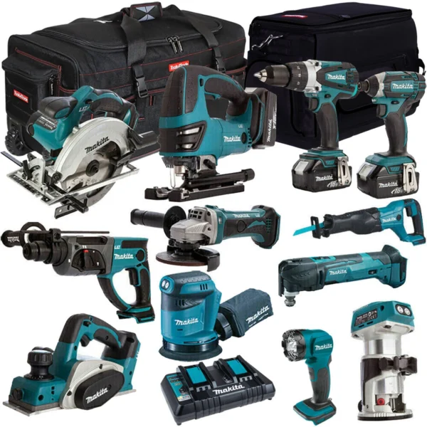 Makita MAKDEAL-87M 12 Piece Power Tool Kit