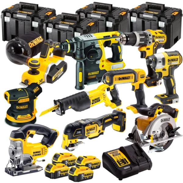 Dewalt DCK665P3T17 10 Piece Power Tool Kit