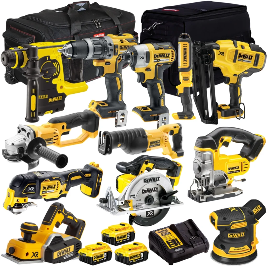 DeWalt DCKT4T12BP4 12 Piece Power Tool Kit