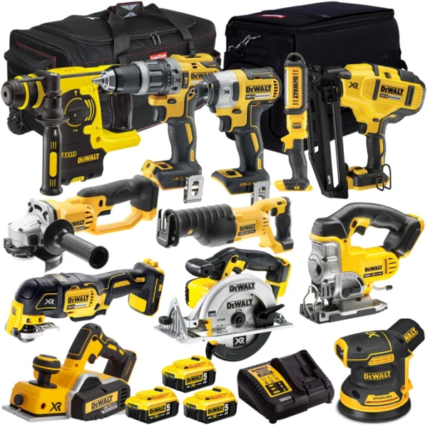 DeWalt DCKT4T12BP4 12 Piece Power Tool Kit
