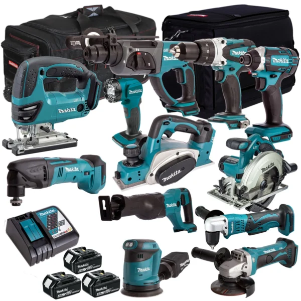 Makita MAKDEAL 55M 18V 12-Piece Combo Kit