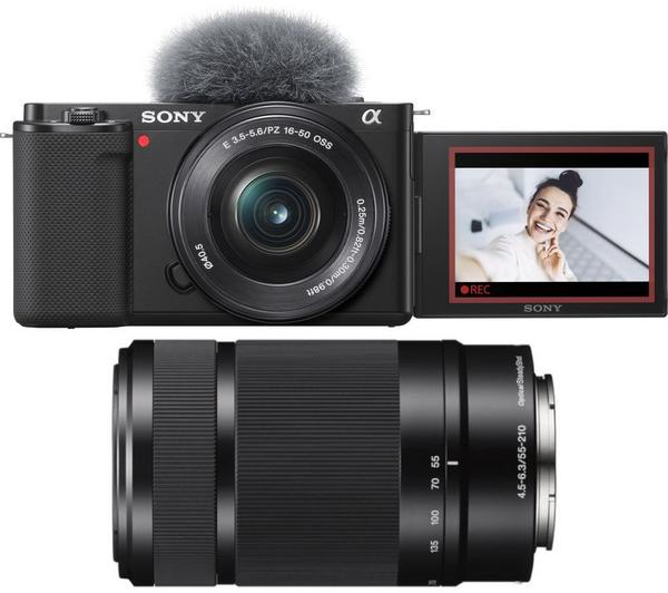 Sony ZV-E10L Mirrorless Camera Bundle with 16-50mm Lens