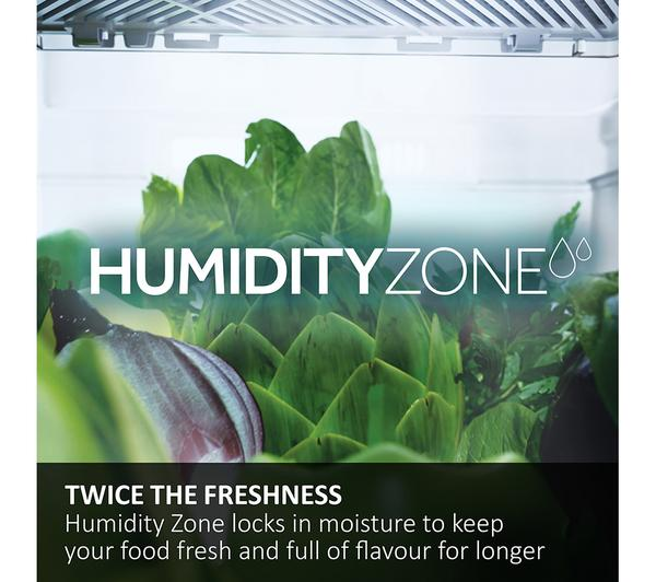 Haier Series 5 HCR5919EHMP Fridge Freezer Platinum Inox