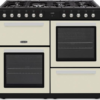 Montpellier MDFRC100C 100cm Dual Fuel Cream Range Cooker with gas hob and electric ovens